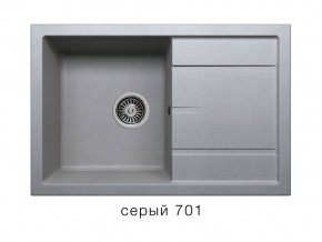 Мойка кварцевая Tolero R-112 Серый 701 в Чебаркуле - chebarkul.mebel74.com | фото