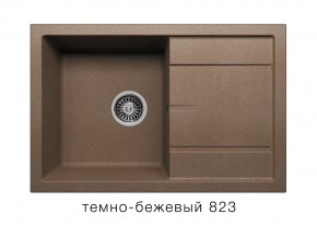 Мойка кварцевая Tolero R-112 Темно-бежевый 823 в Чебаркуле - chebarkul.mebel74.com | фото 1