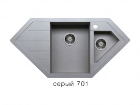 Мойка кварцевая Tolero R-114 Серый 701 в Чебаркуле - chebarkul.mebel74.com | фото