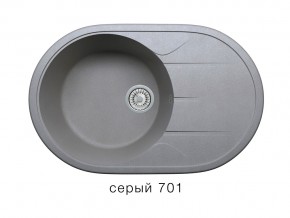 Мойка кварцевая Tolero R-116 Серый 701 в Чебаркуле - chebarkul.mebel74.com | фото 1