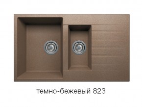 Мойка кварцевая Tolero R-118 Темно-бежевый 823 в Чебаркуле - chebarkul.mebel74.com | фото 1