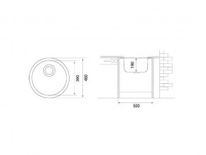 Мойка Longran Ultra ULS 460 в Чебаркуле - chebarkul.mebel74.com | фото 3