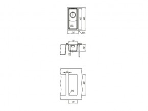 Подстольная мойка Оптима-HM 170.400.10.10 в Чебаркуле - chebarkul.mebel74.com | фото 3