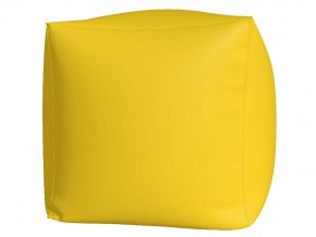Пуф Куб макси желтый в Чебаркуле - chebarkul.mebel74.com | фото 1