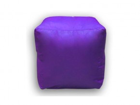Пуф Куб мини фиолетовый в Чебаркуле - chebarkul.mebel74.com | фото