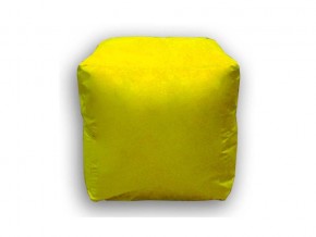Пуф Куб мини желтый в Чебаркуле - chebarkul.mebel74.com | фото 1