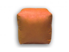 Пуф Куб мини оранжевый в Чебаркуле - chebarkul.mebel74.com | фото 1