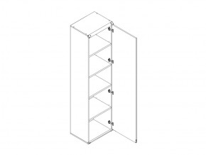 Шкаф JREG 1d Индиана сосна каньон в Чебаркуле - chebarkul.mebel74.com | фото 2