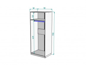 Шкаф Malta light H287 Белый в Чебаркуле - chebarkul.mebel74.com | фото 2