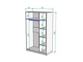 Шкаф Malta light H289 Белый в Чебаркуле - chebarkul.mebel74.com | фото 2