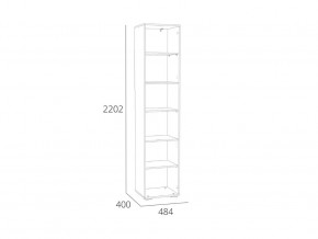 Шкаф-пенал Элиот НМ 041.71 в Чебаркуле - chebarkul.mebel74.com | фото 2