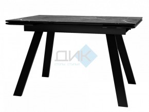 Стол SKL 140 керамика черный мрамор/подстолье черное в Чебаркуле - chebarkul.mebel74.com | фото 1