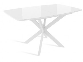 Стол Twist раздвижной раздвижной со стеклом OPTIWHITE в Чебаркуле - chebarkul.mebel74.com | фото