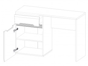 Стол туалетный S205-ТОL1D1S Ацтека белый в Чебаркуле - chebarkul.mebel74.com | фото 2