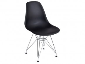 Стул Cindy Iron chair Eames mod. 002 черный в Чебаркуле - chebarkul.mebel74.com | фото 1