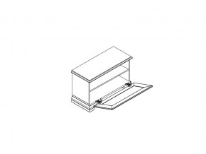 Тумба для обуви S320-SFK1B Кентаки каштан в Чебаркуле - chebarkul.mebel74.com | фото 2