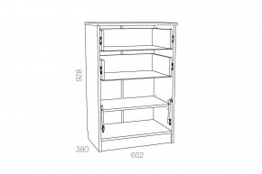 Тумба Оливия НМ 040.45 Х в Чебаркуле - chebarkul.mebel74.com | фото 2