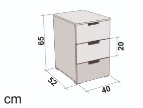 Тумба Svogen натура-белый в Чебаркуле - chebarkul.mebel74.com | фото 2