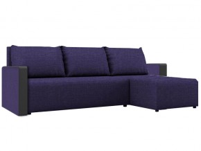 Угловой диван фиолетовый Алиса 3 Savana Violet в Чебаркуле - chebarkul.mebel74.com | фото