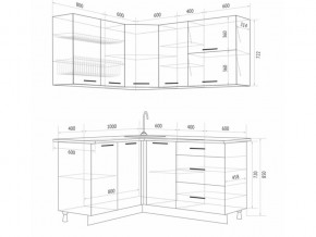 Угловой кухонный гарнитур Флоренс Грин в Чебаркуле - chebarkul.mebel74.com | фото 5